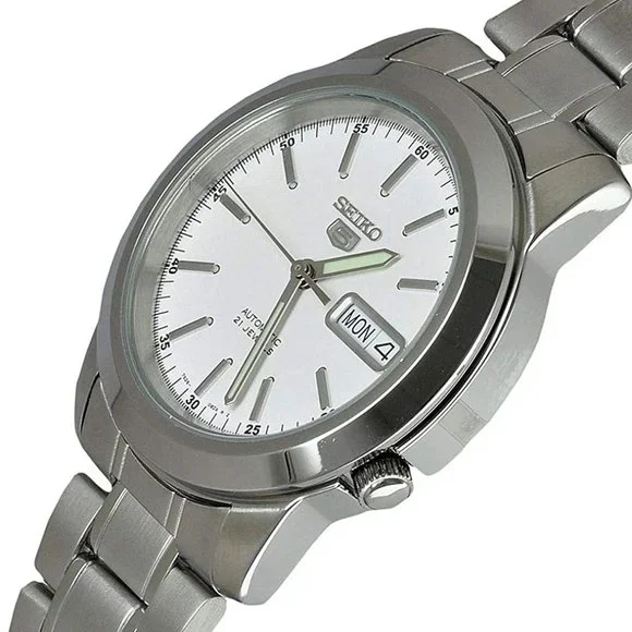 Seiko Men's Automatic Self-Winding Watch Luminous Hands And Marker